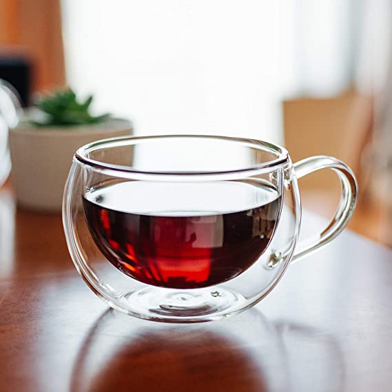 round clear glass coffee mugs