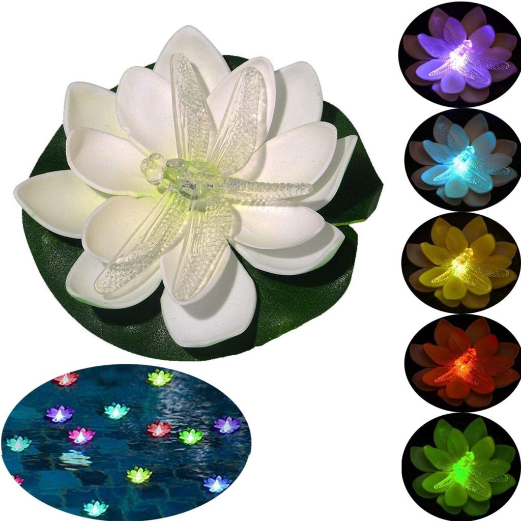 Floating Flower Battery Operated Pool Lights