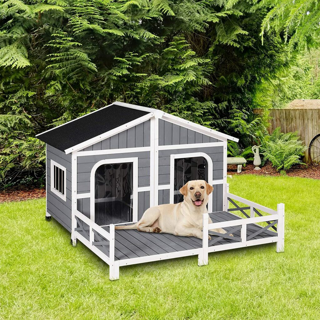 10-best-luxury-dog-houses-you-can-buy-right-now-relaxing-decor