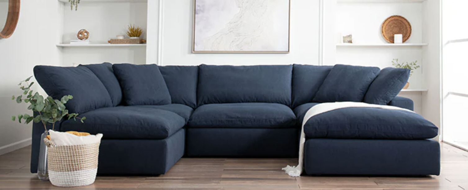 12 Cloud Couch Dupes That Are Beautiful & Affordable - Relaxing Decor